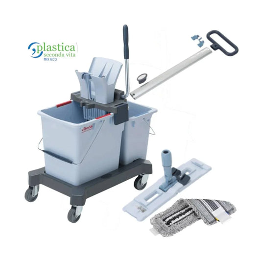 Kit de Limpieza Doble UltraSpeed Pro con Mopa r-Trio