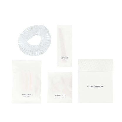 Kit d'accessoires pour hôtel - Eco classique (50 unités) 