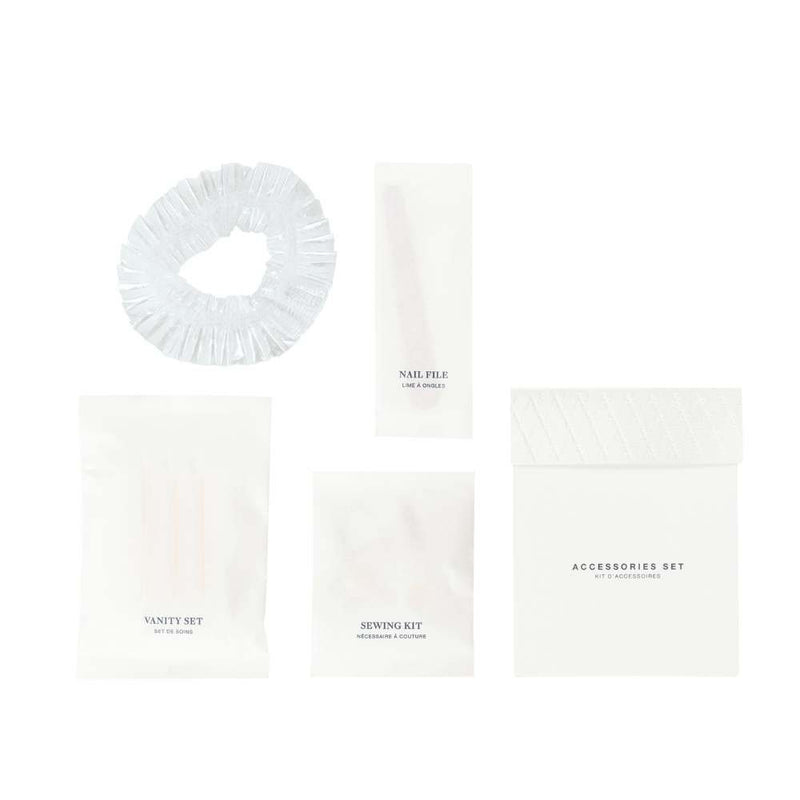 Kit de acessórios para hotel - Eco clássico (50 unidades) 