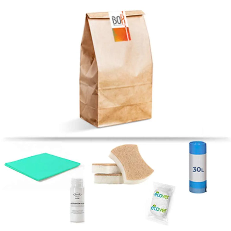 Kit de limpieza Ecológica para hoteles - Guara ( Pack de 45 kits)