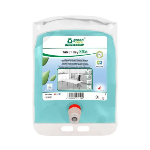 TANET dayKliks Nettoyant multi-usages ultra-concentré 2L pour hôtels (lot de 2 unités)