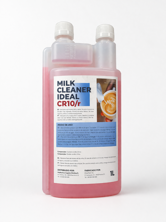 Nettoyant pour le lait