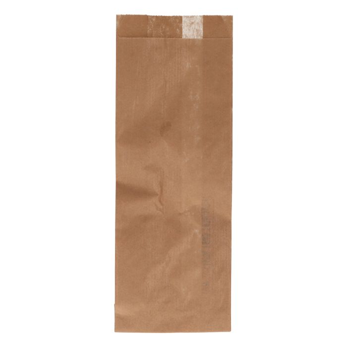 Bolsa de papel kraft bocadillo - 9 x 5 x 24 cm