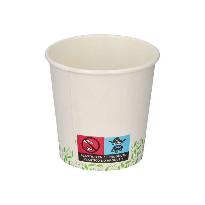 Vaso de papel 100% compostable