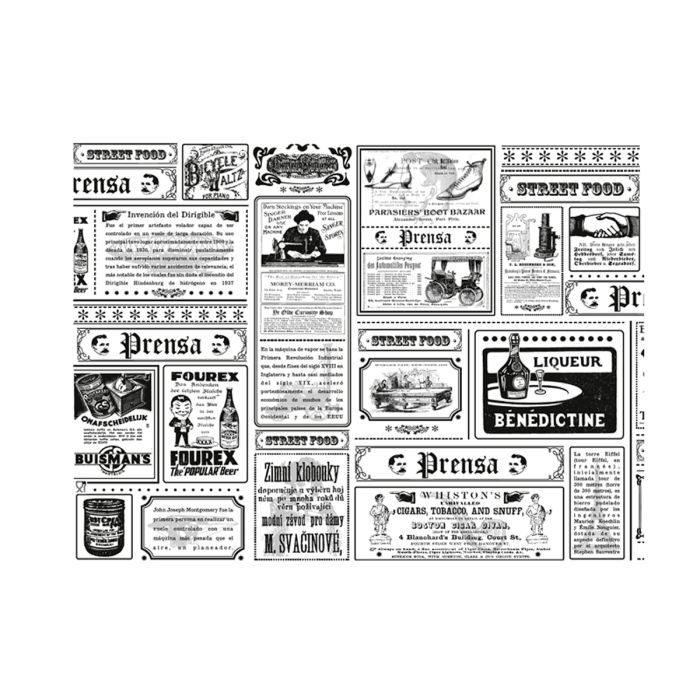 Papel antigrasa "Periódico"