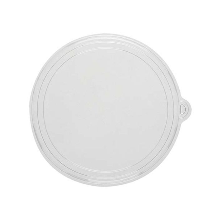 Tapa RPET redonda transparente
