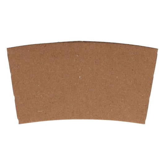 Funda de cartón kraft para vaso