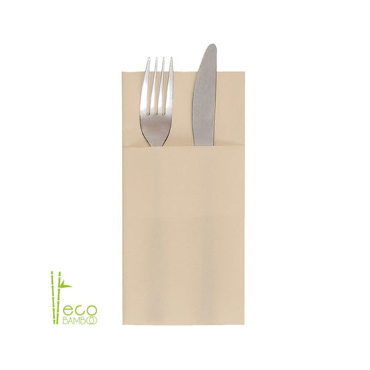 Paquete 50 servilletas canguro 40x40 cm ECO Bamboo para hoteles