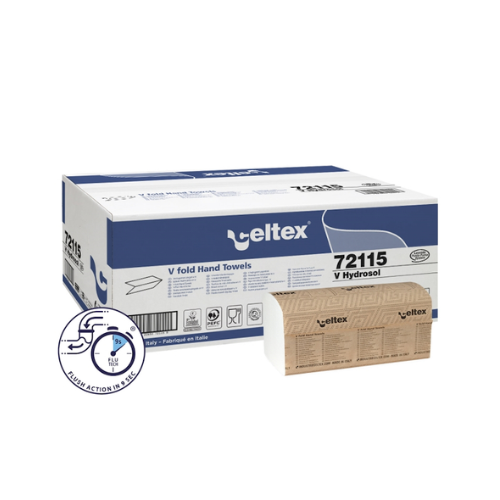 Paquet de 170 lingettes hydrosolubles triple épaisseur pour hôtels