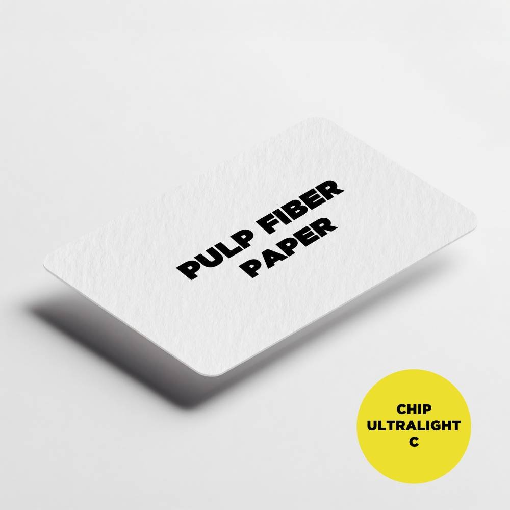 Tarjetas llave RFID de papel de fibra de pulpa para hoteles
