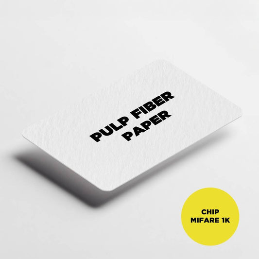 Tarjetas llave RFID de papel de fibra de pulpa para hoteles