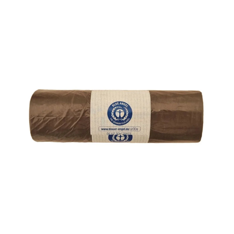 Rouleau de 25 sacs poubelle bruns 52x60 cm 25 L pour hôtels
