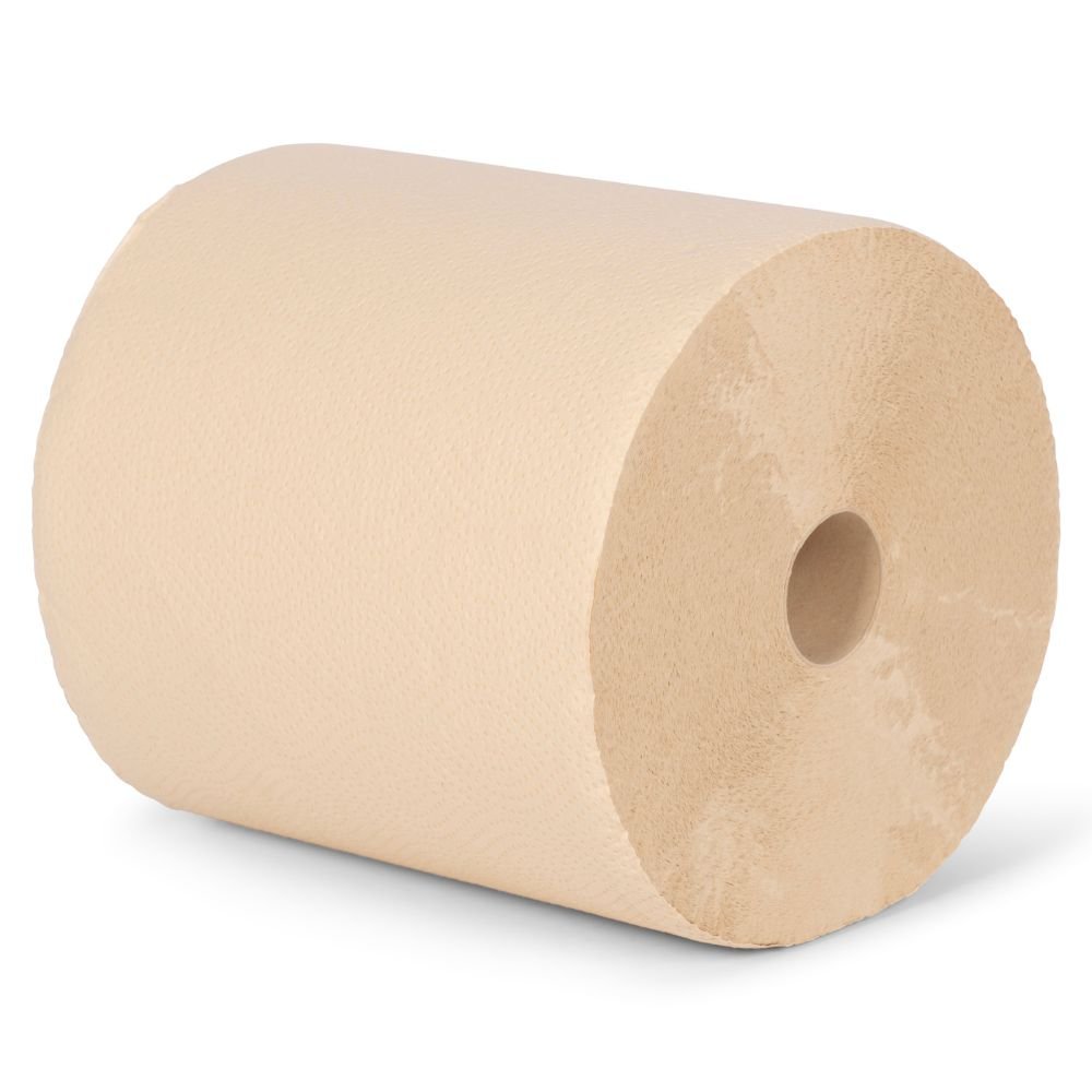 Rollo de papel de mano Bamboi® MEGA 120, 100 % bambú, 2 capas, ecológico