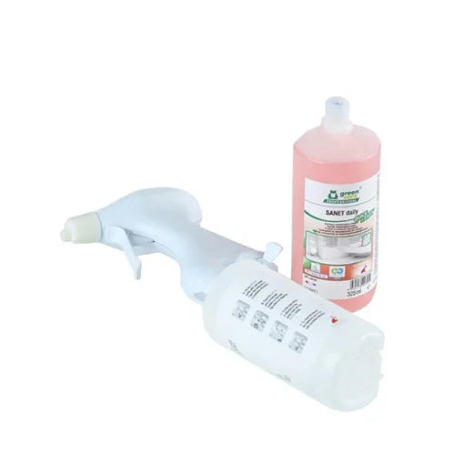 SANET Nettoyant quotidien écologique rapide et facile pour salle de bain 325 ml pour hôtels