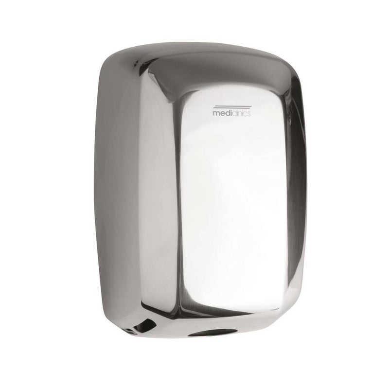 Sèche-mains optique Machflow, acier inoxydable poli