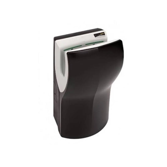 Secador de mãos ótico Dualflow Plus ABS preto para hotéis