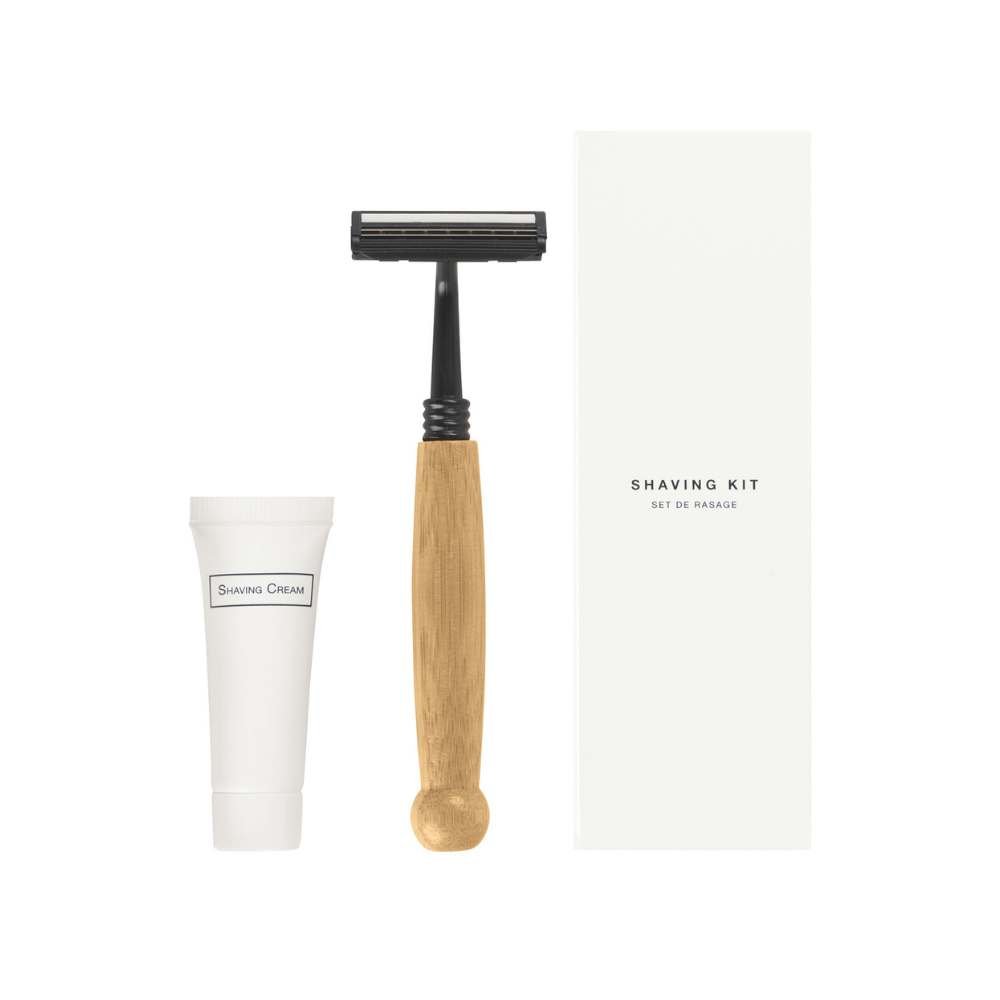 Set de afeitar para hoteles - Eco classic