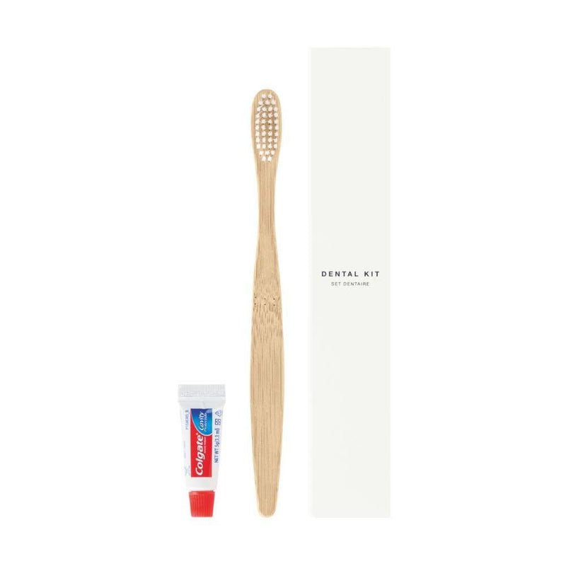 Kit dentário para hotéis - Eco clássico (100 unidades)