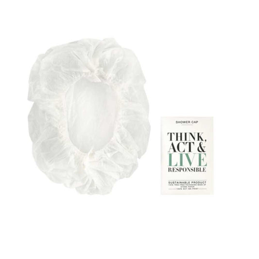 Gorro de ducha para hoteles - Think act & live