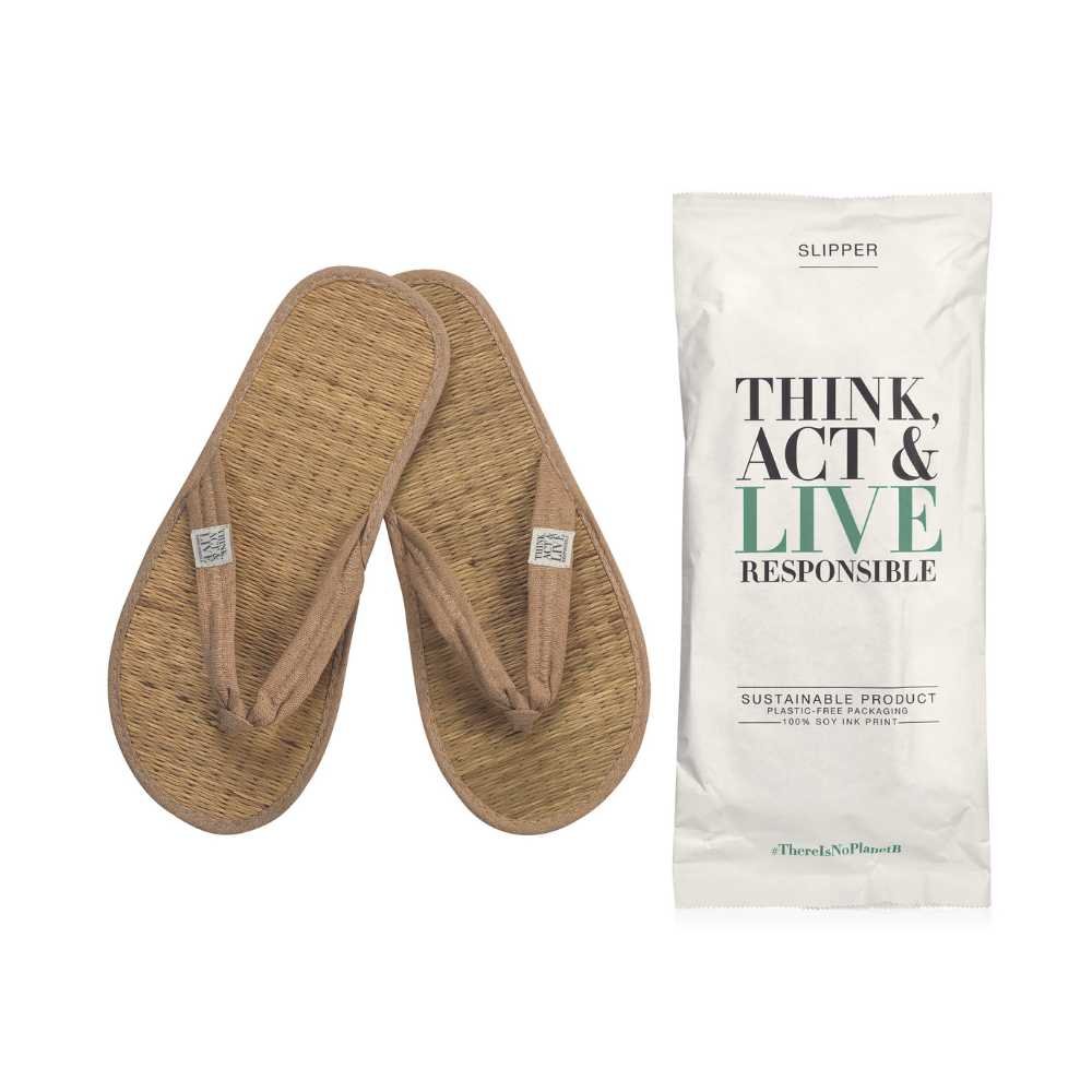 Chinelo TAIFUN para hotéis - Pense, aja e viva (50 unidades)