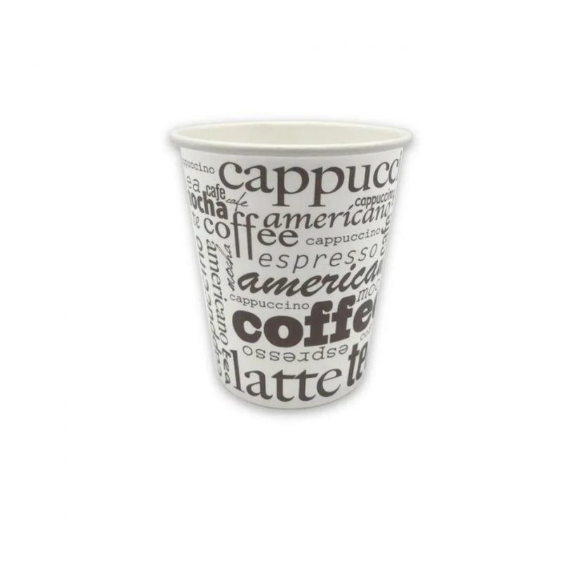 Lot de 50 gobelets à café en papier de 120 ml pour hôtels