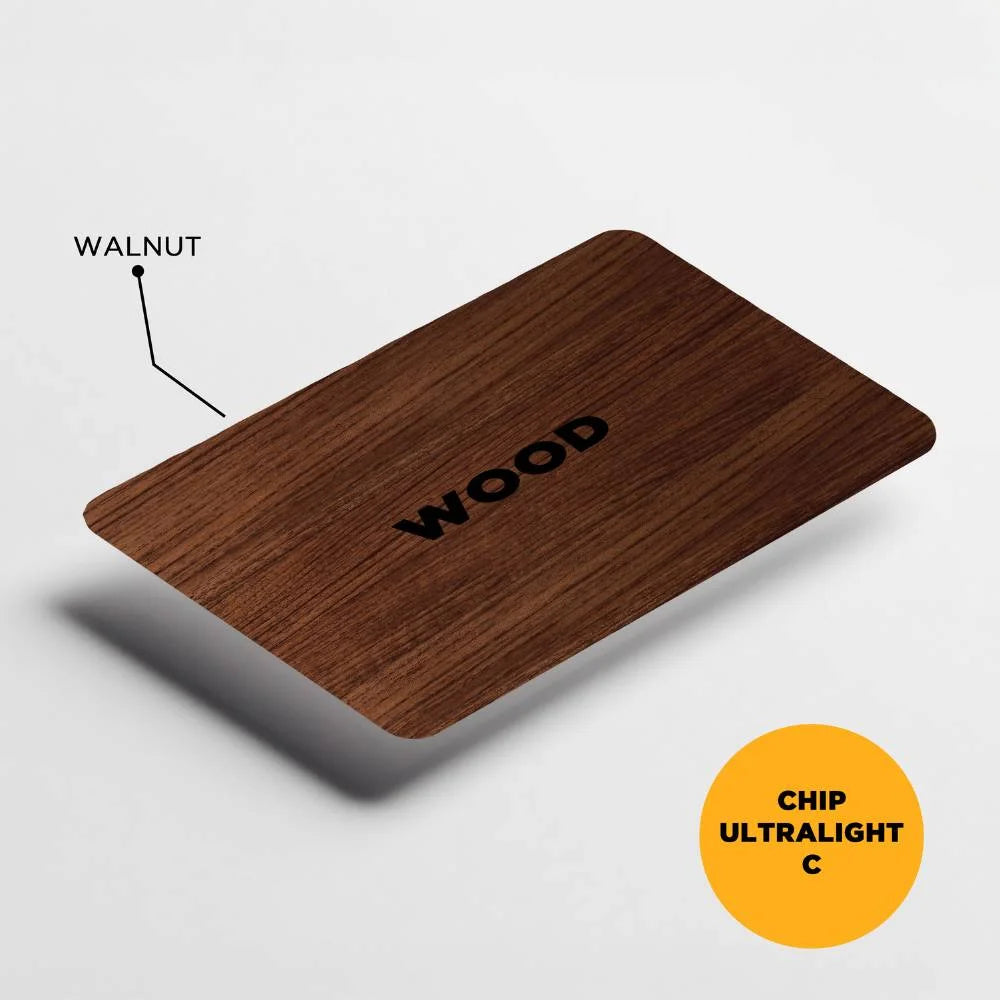 Tarjetas llave RFID de madera para hoteles
