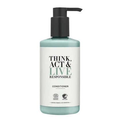 Condicionador de 300ml para hotéis Think Act &amp; Live - Bomba