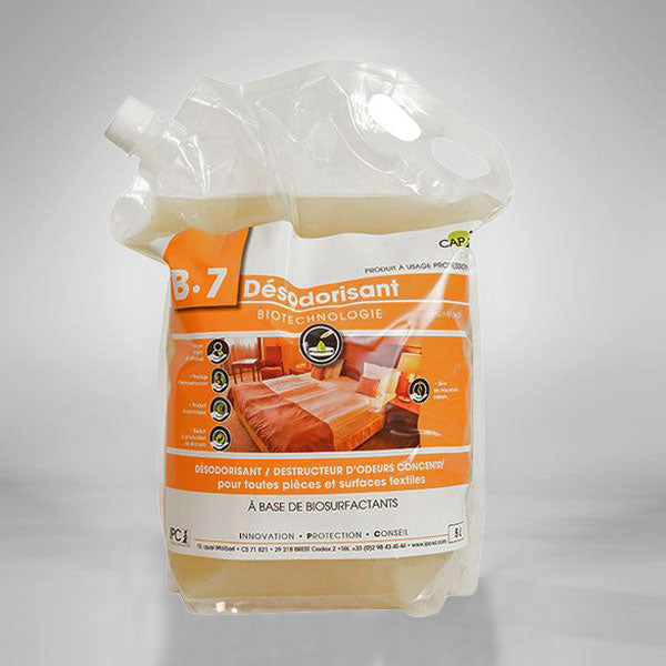 Désodorisant d'ambiance et destructeur d'odeurs B.7