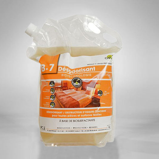 Désodorisant d’ambiance et destructeur d’odeurs B.7