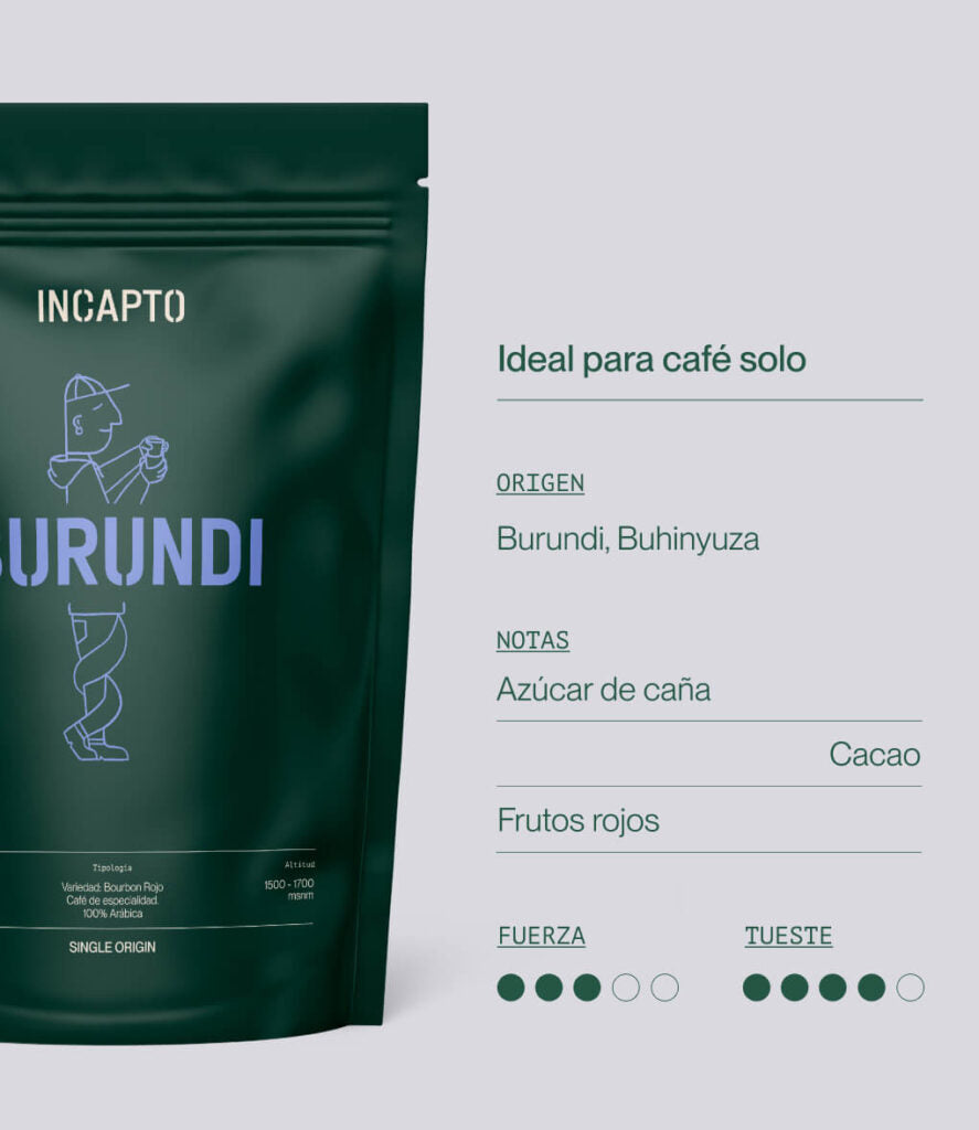 Café do Burundi em grão 1Kg