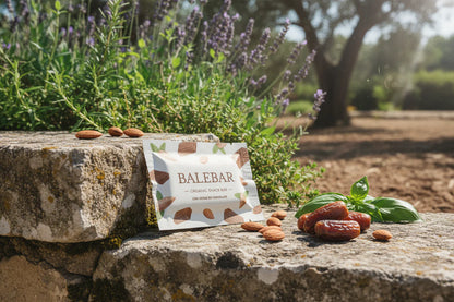 Balebar – Almendras con Gotas de Chocolate (24 unidades)