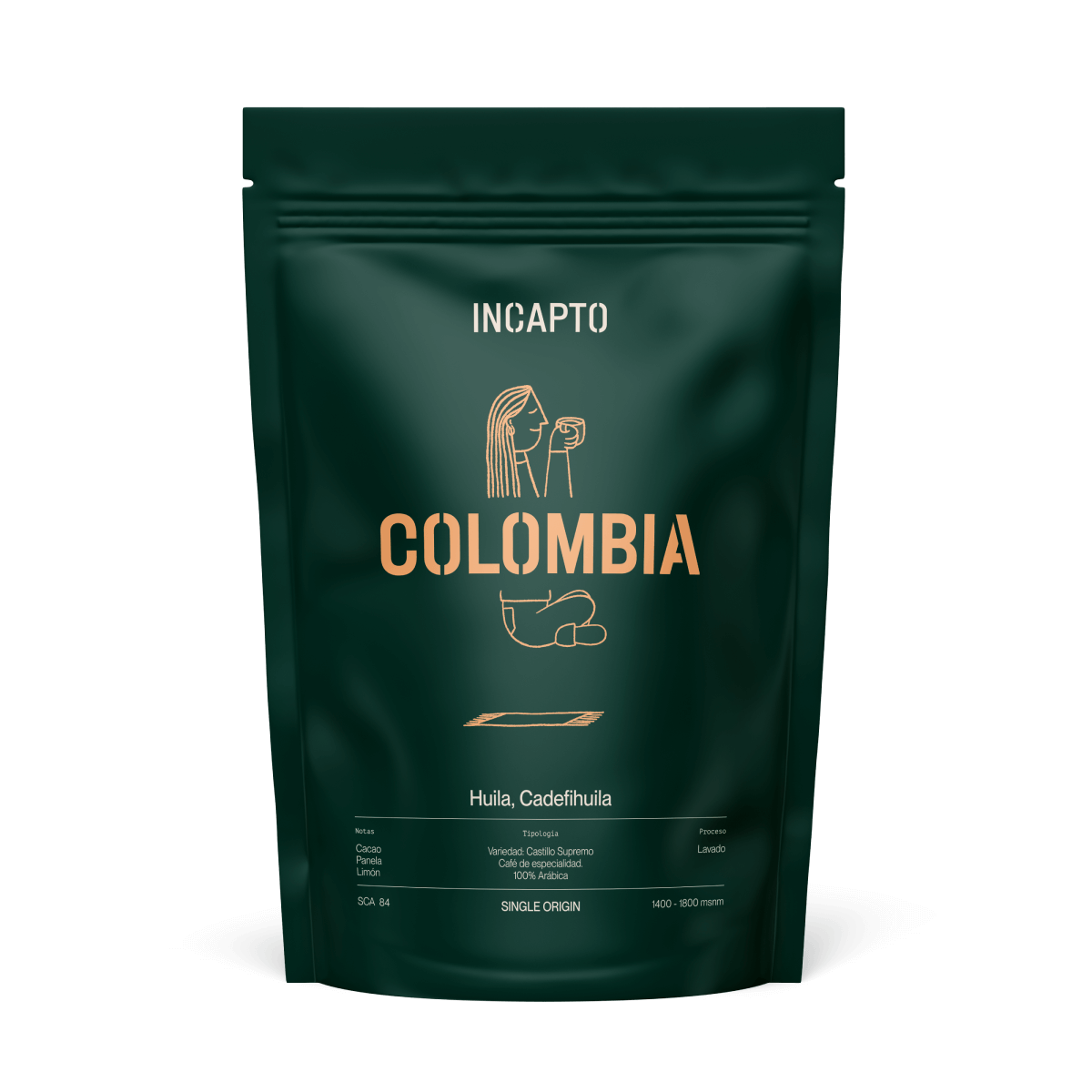 Café de Colombie en grains 1kg