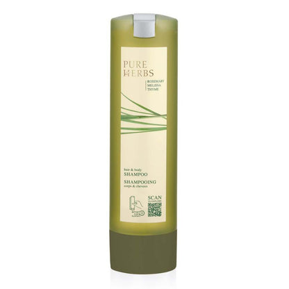 Champô Pure Herbs Smart Care para Corpo e Cabelo 300ml para Hotéis