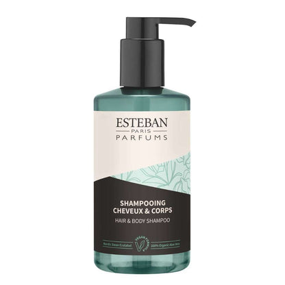 Shampoing corps et cheveux 300 mL pour hôtels Esteban - Pompe 