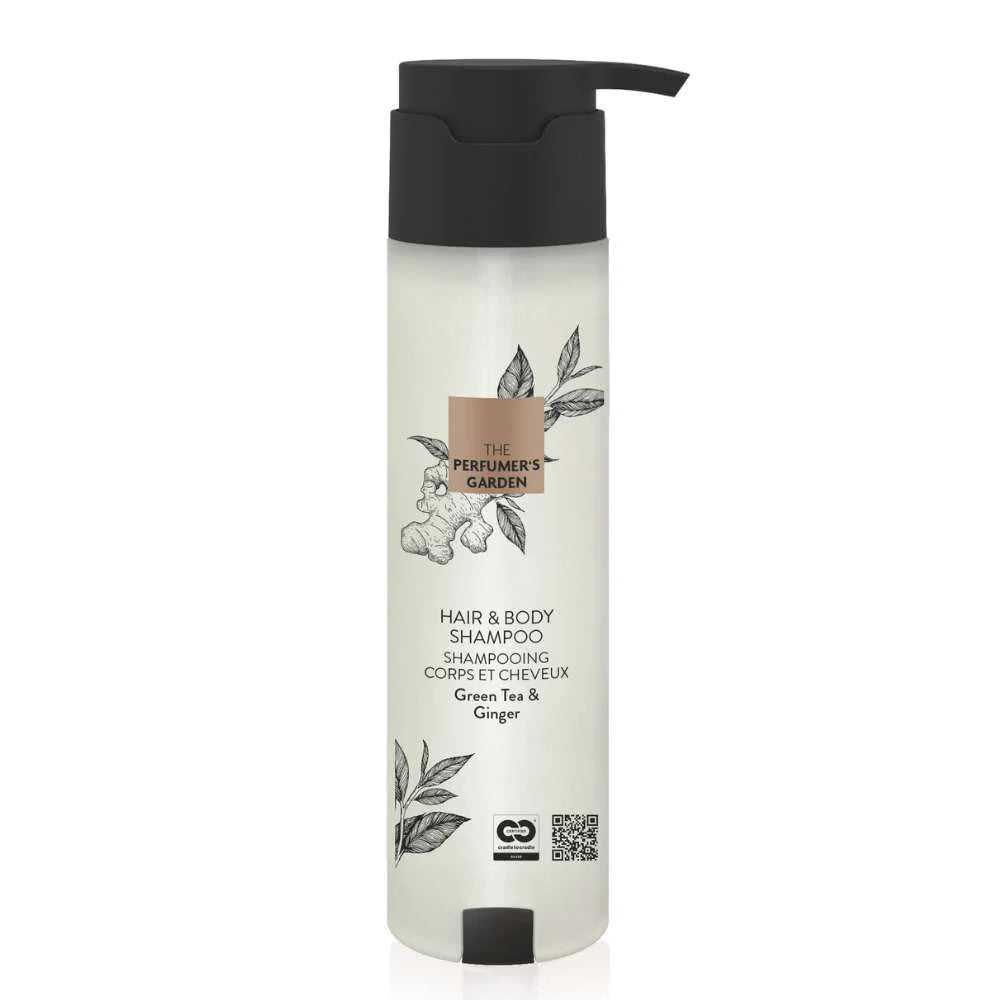 Champú cuerpo y cabello 300ml para hoteles