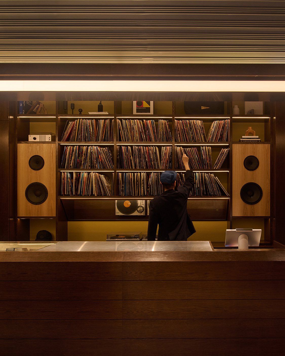 Disques vinyles pour hôtels