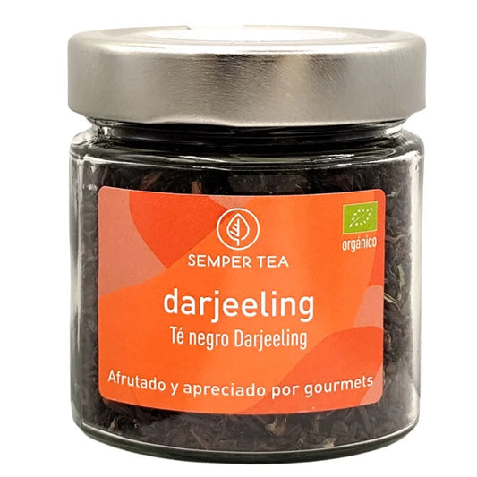 Darjeeling bio en vrac en pot en verre 55g