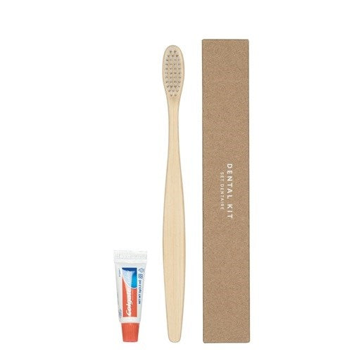 Kit dentário para hotéis - Eco clássico (100 unidades)