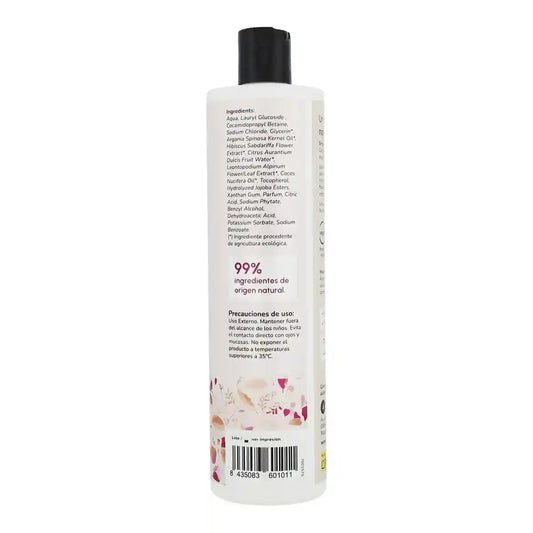 Champú potenciador de brillo Flor de Hibisco y Coco 500 ml para hoteles