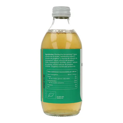 Kombucha ECO Té Verde y Lima 330 ml para hoteles