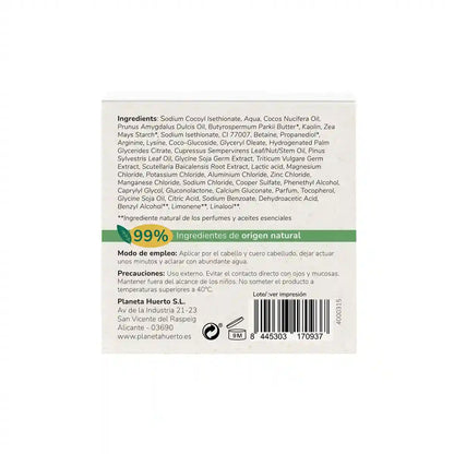 Champú sólido Fortalecedor con Aminoácidos 85 gr para hoteles