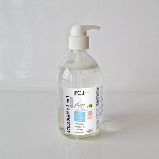 ECOLADERM Gel Nettoyant Délicat 3 en 1 pour les mains, le corps et les cheveux***