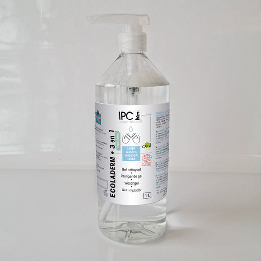 ECOLADERM Gel Nettoyant Fraîcheur 3 EN 1 pour les mains, le corps et les cheveux***