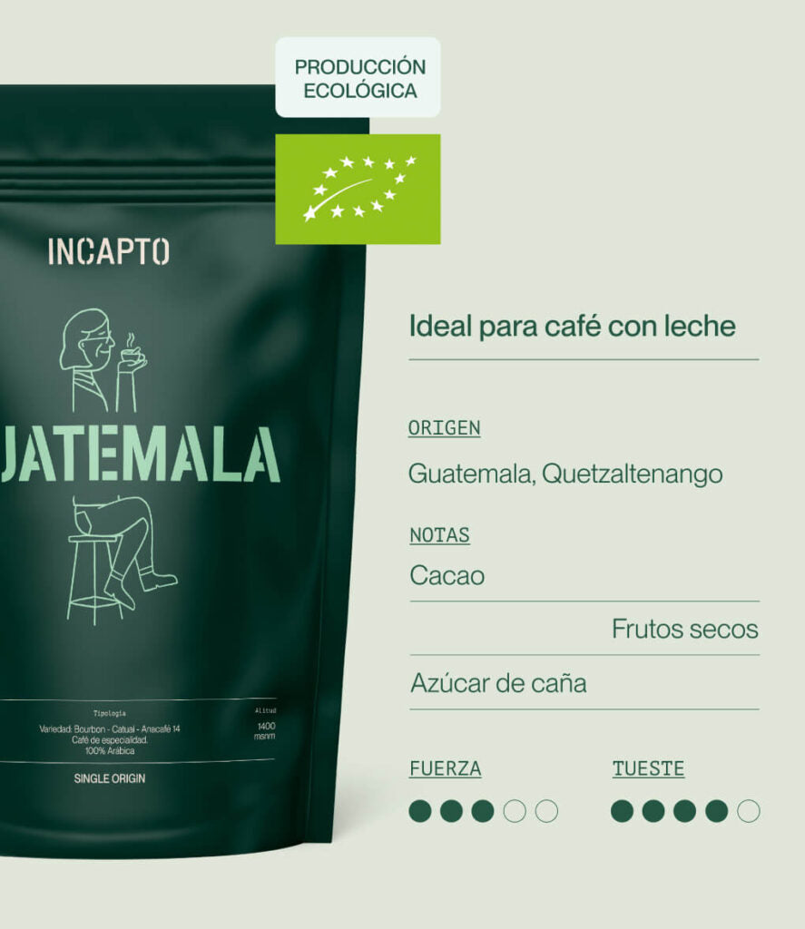 Café do Guatemala em grão Biológico 1kg