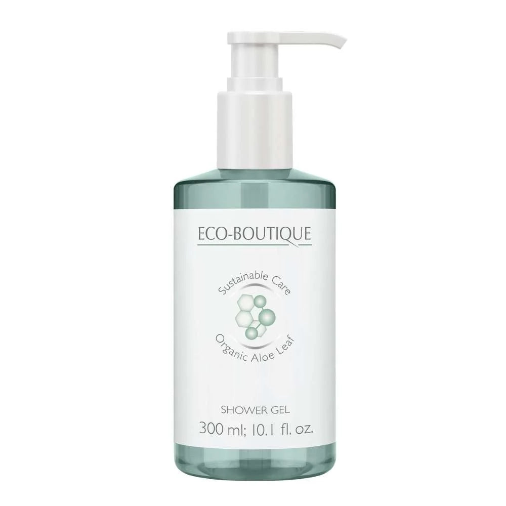 Gel douche 300 mL pour hôtels Eco Boutique - Pompe