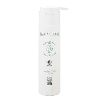 Loção corporal e de mãos 300ml para hotéis boutique ecológicos - Forma 