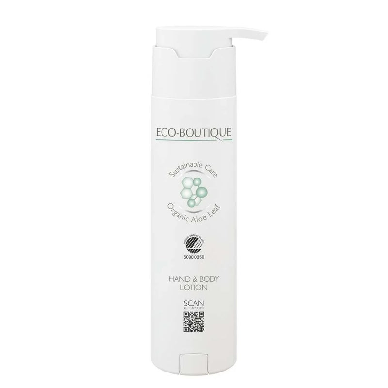 Loção corporal e de mãos 300ml para hotéis boutique ecológicos - Forma 