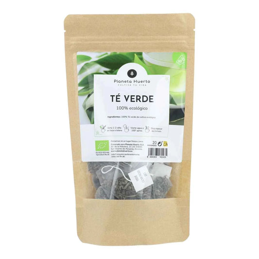Té Verde Gunpowder ECO  20 pirámides