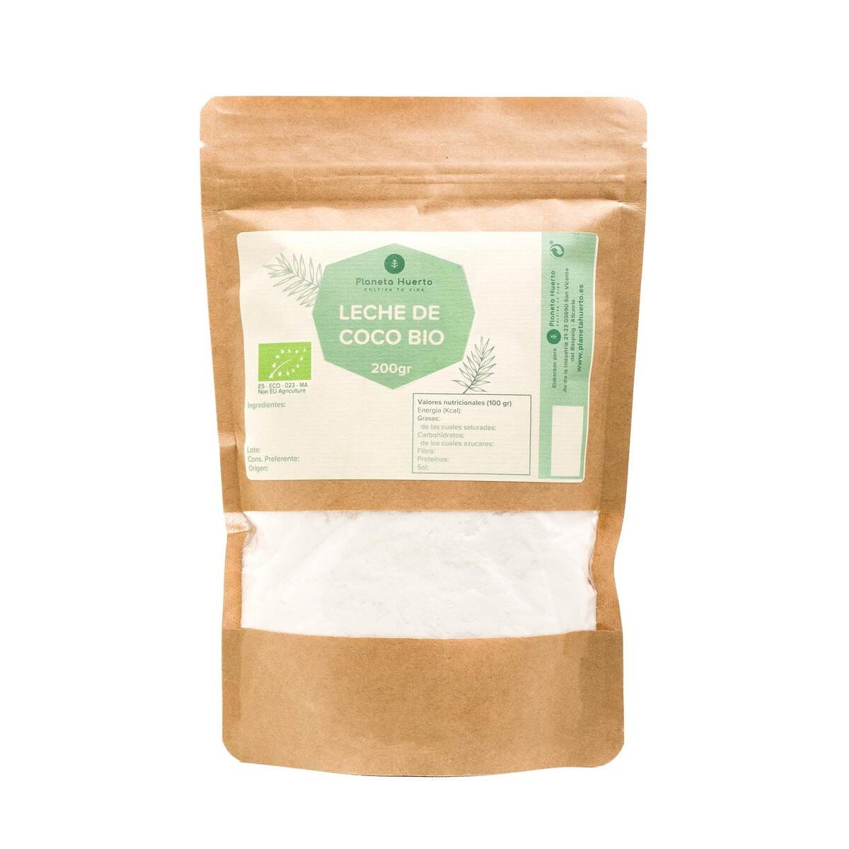 Bebida coco en polvo ECO 200 gr