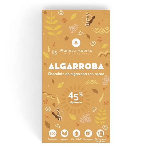 Tableta de algarroba y cacao ECO 70 gr